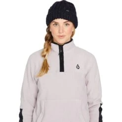 Volcom Polar Fleece Pullover - Women's 15 Volcom Polar Fleece Pullover - Women's -Chic Clothing Store AMESMO D4