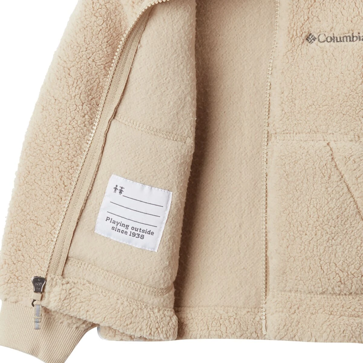 Columbia Rugged Ridge Sherpa Full-Zip Fleece Jacket - Toddlers' 7 Columbia Rugged Ridge Sherpa Full-Zip Fleece Jacket - Toddlers' - Image 5