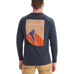 Marmot Mountain Long-Sleeve T-Shirt - Men's -Chic Clothing Store ARCNAV