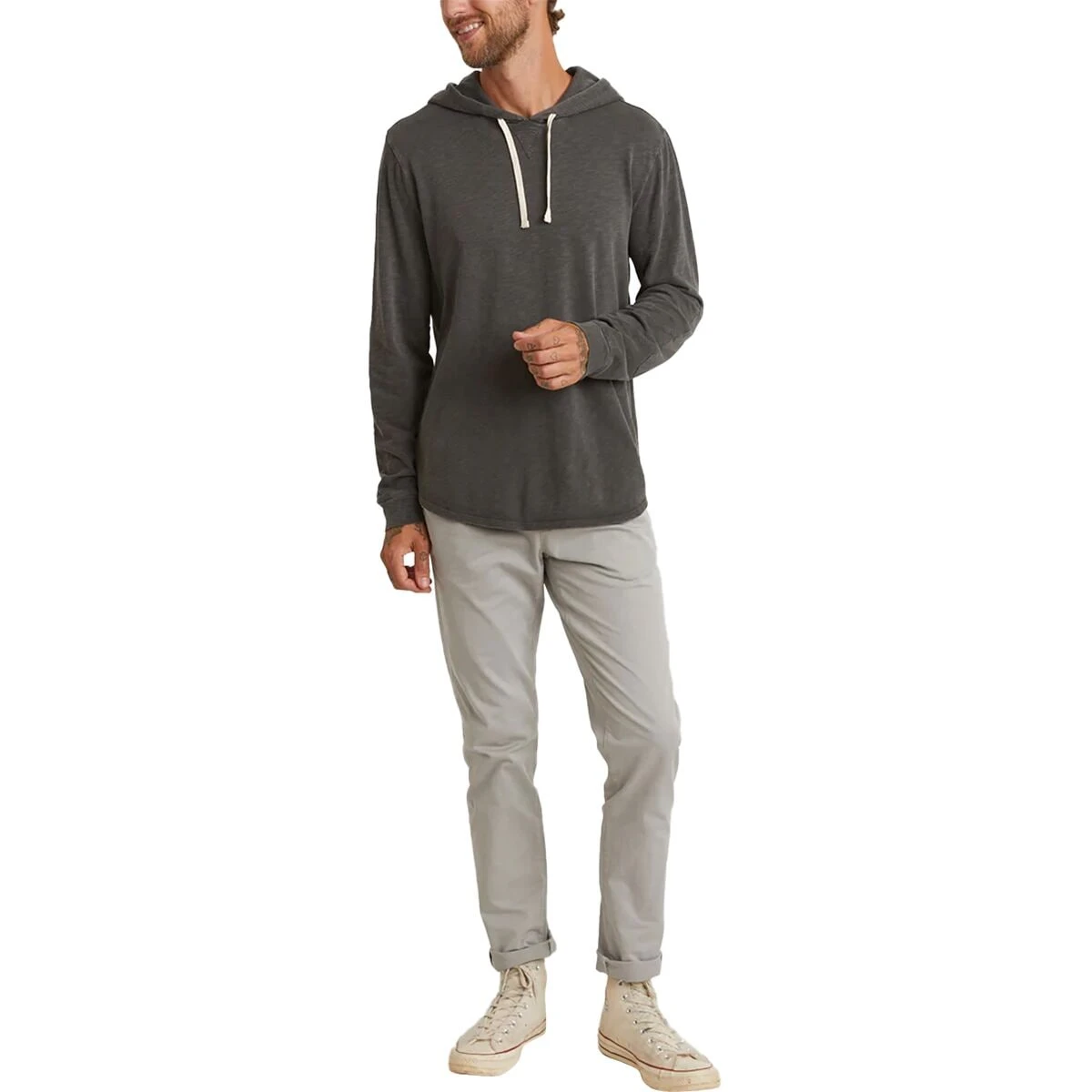 Marine Layer Heavy Slub Hoodie - Men's 8 Marine Layer Heavy Slub Hoodie - Men's - Image 6