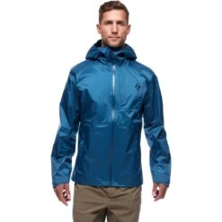 Black Diamond Treeline Rain Shell Jacket - Men's 18 Black Diamond Treeline Rain Shell Jacket - Men's -Chic Clothing Store ASTBLU