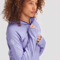 Hybrid Grid Fleece Pullover - Women's -Chic Clothing Store AUR D3