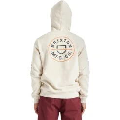 Brixton Crest Hoodie - Men's -Chic Clothing Store BEBUORBLA D1