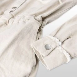 Echo's Sister Distressed Denim Romper - Women's -Chic Clothing Store BEI D2