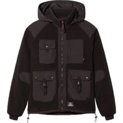 Alpha Industries Mixed Media Fleece Full-Zip Hoodie - Men's 17 Alpha Industries Mixed Media Fleece Full-Zip Hoodie - Men's -Chic Clothing Store BLA 103
