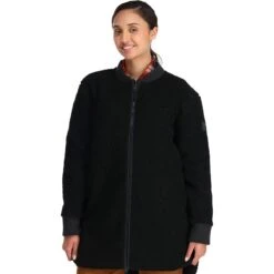 Outdoor Research Juneau Sherpa Fleece Coat - Women's 16 Outdoor Research Juneau Sherpa Fleece Coat - Women's -Chic Clothing Store BLA 18