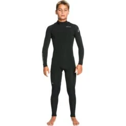 Quiksilver 4/3 Everyday Sessions Back-Zip Wetsuit - Boys'