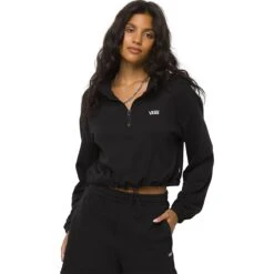 Vans Left Chest Half-Zip Fleece - Women's -Chic Clothing Store BLA 28