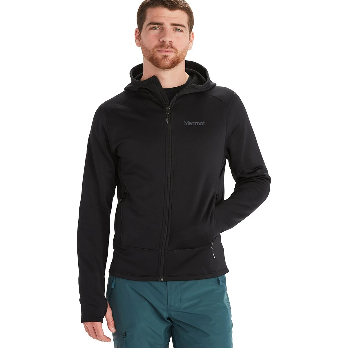 Marmot Olden Polartec Hooded Fleece Jacket - Men's 4 Marmot Olden Polartec Hooded Fleece Jacket - Men's - Image 2