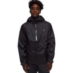 Black Diamond Treeline Rain Shell Jacket - Men's 14 Black Diamond Treeline Rain Shell Jacket - Men's -Chic Clothing Store BLA 76