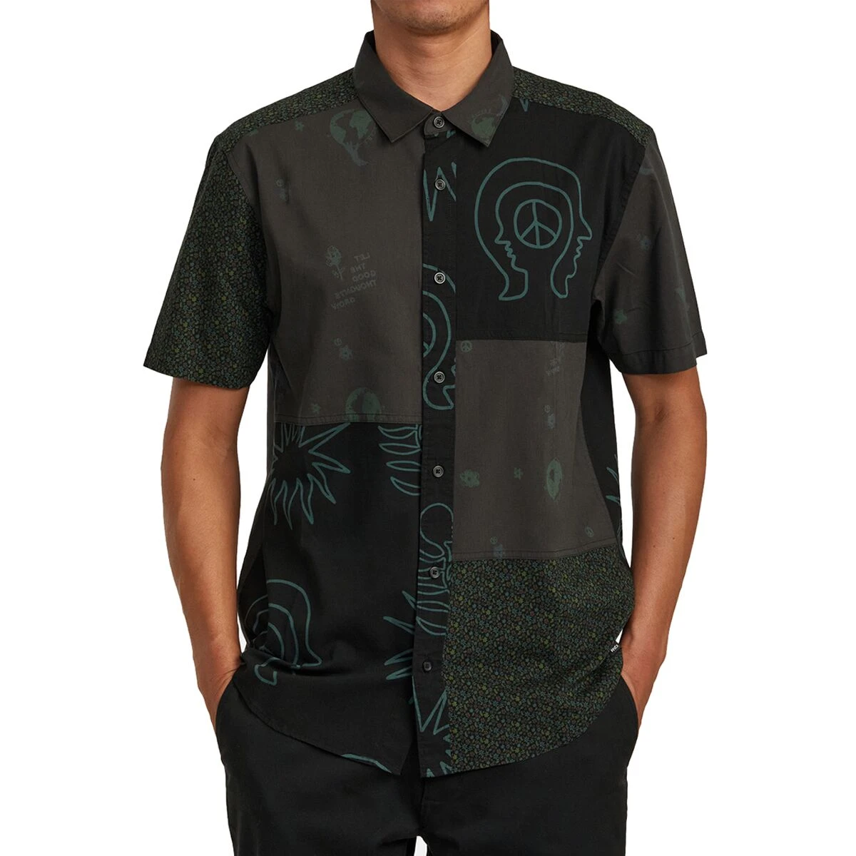 RVCA Compilation Short-Sleeve Shirt - Men's 7 RVCA Compilation Short-Sleeve Shirt - Men's - Image 5