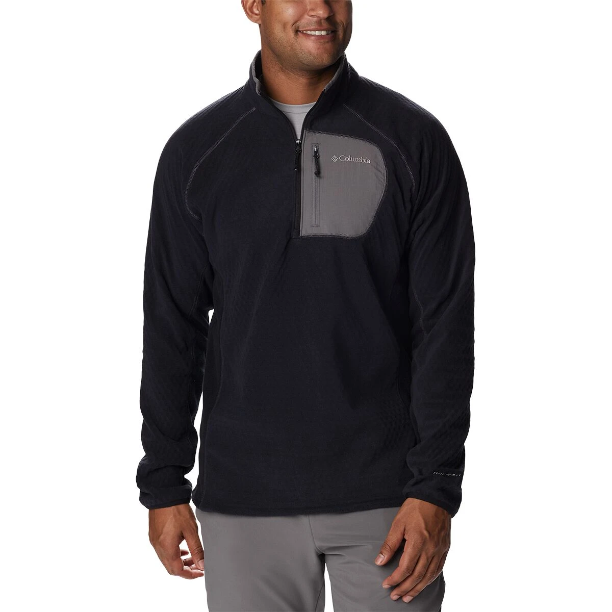 Columbia Outdoor Tracks Half-Zip Long-Sleeve Top - Men's 6 Columbia Outdoor Tracks Half-Zip Long-Sleeve Top - Men's - Image 4