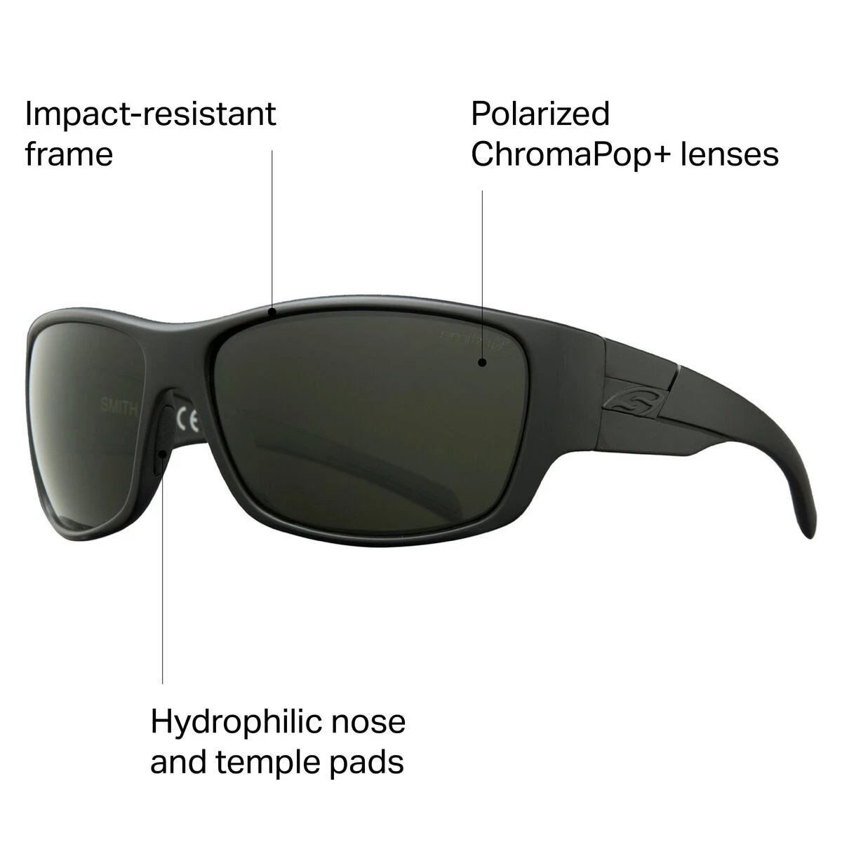 Smith Frontman Elite ChromaPop Polarized Sunglasses 4 Smith Frontman Elite ChromaPop Polarized Sunglasses - Image 2