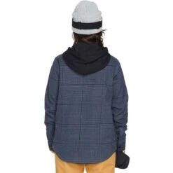 Volcom Hooded Flannel Jacket - Women's