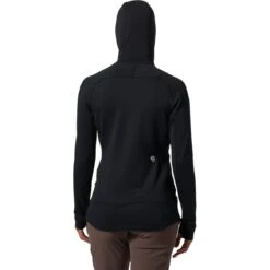 Mountain Hardwear Polartec Power Grid Full-Zip Hooded Jacket - Women's -Chic Clothing Store BLA D1 15