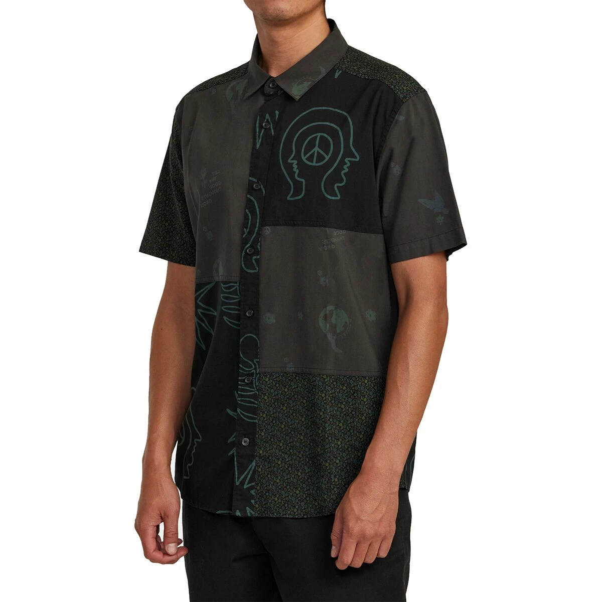 RVCA Compilation Short-Sleeve Shirt - Men's 8 RVCA Compilation Short-Sleeve Shirt - Men's - Image 6