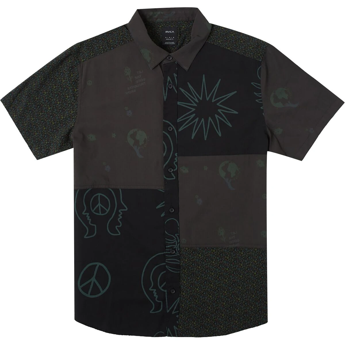 RVCA Compilation Short-Sleeve Shirt - Men's 6 RVCA Compilation Short-Sleeve Shirt - Men's - Image 4