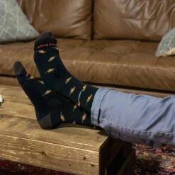 Darn Tough Sawtooth Crew Lightweight Cushion Sock - Men's -Chic Clothing Store BLA D4 24