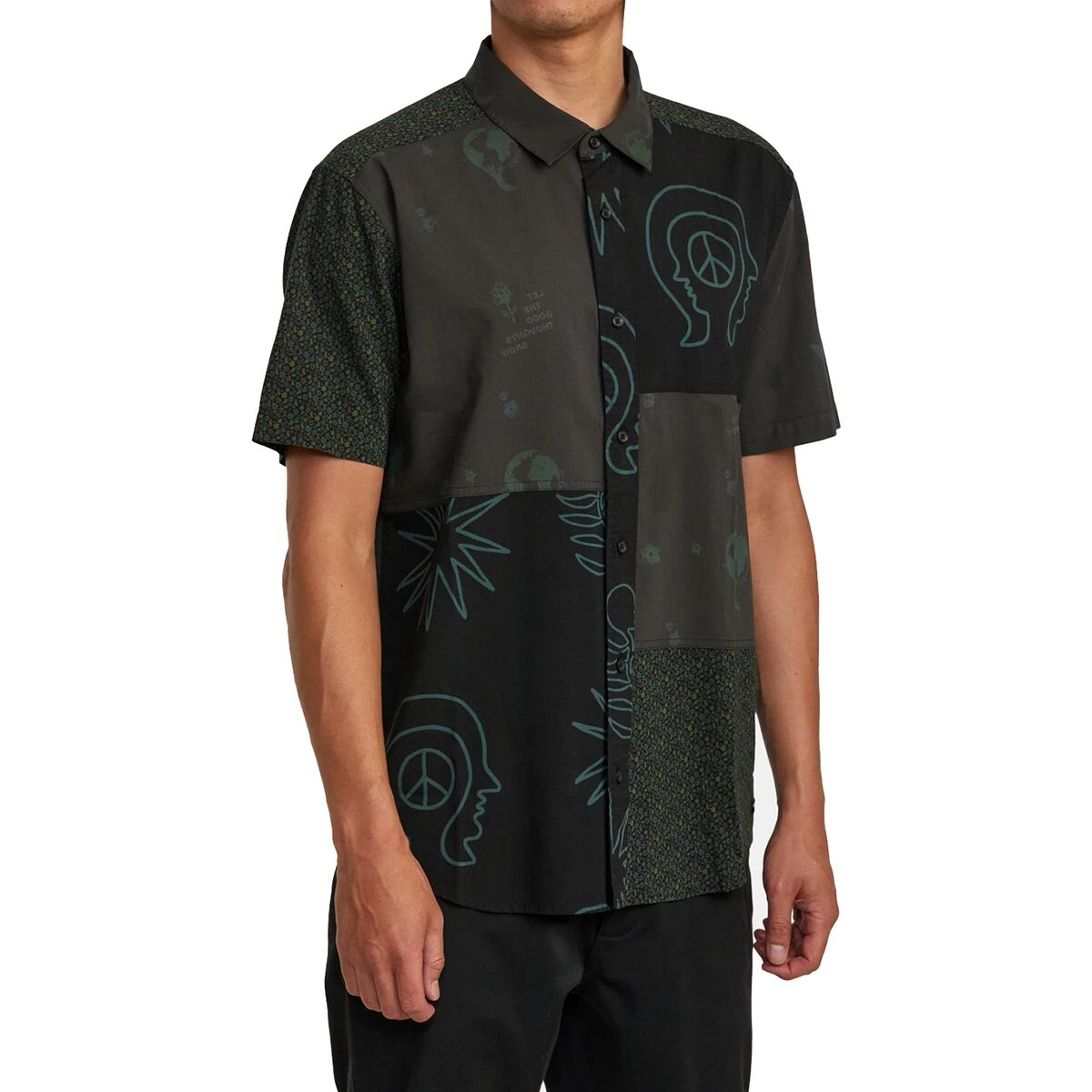 RVCA Compilation Short-Sleeve Shirt - Men's 5 RVCA Compilation Short-Sleeve Shirt - Men's - Image 3