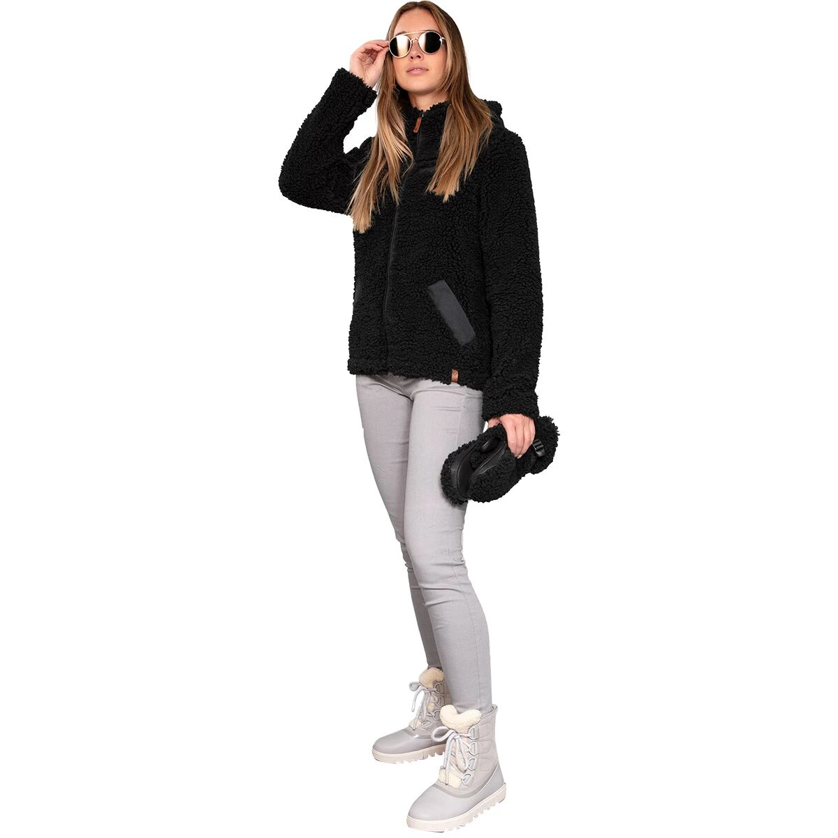 Obermeyer Amelia Sherpa Jacket - Women's 7 Obermeyer Amelia Sherpa Jacket - Women's - Image 5