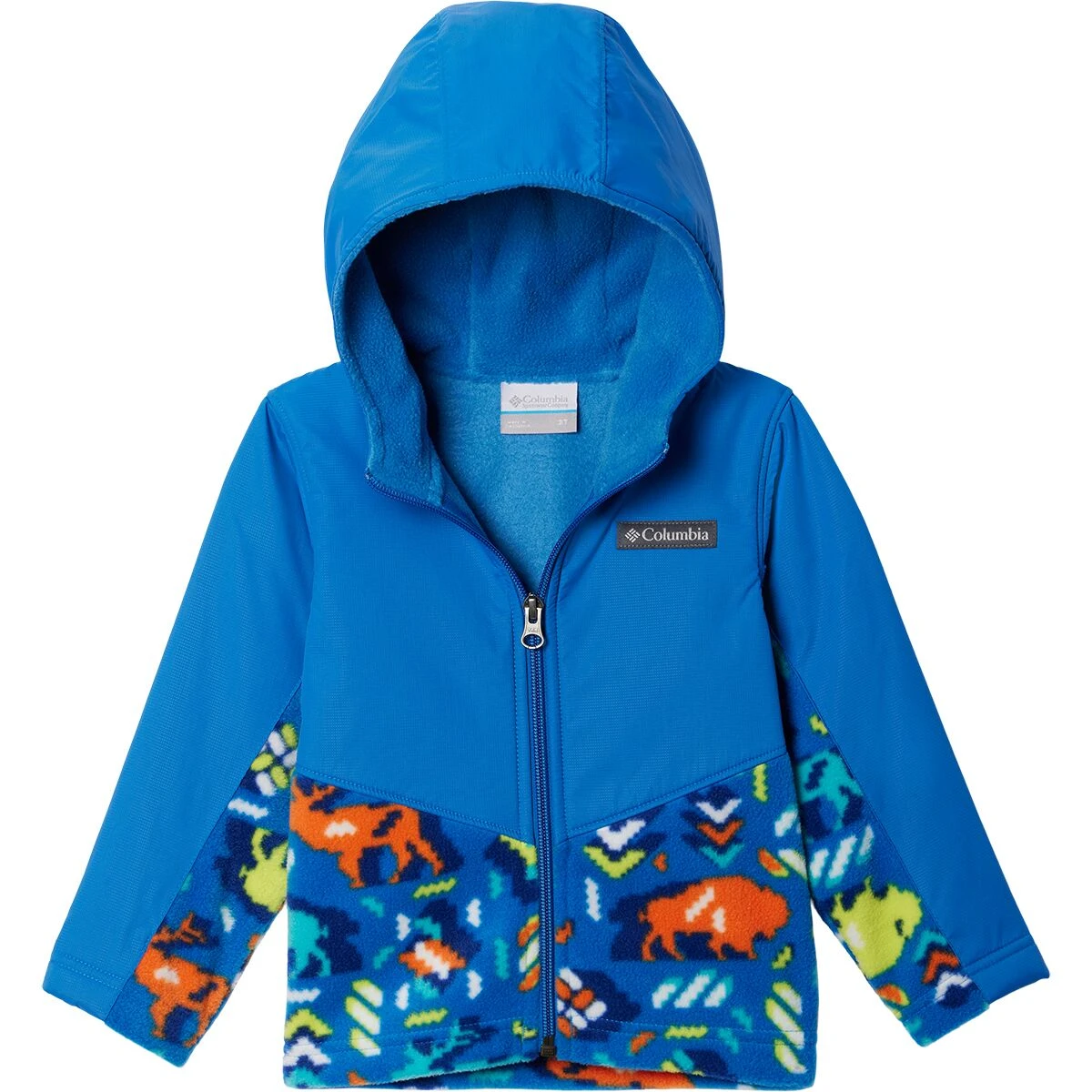 Columbia Steens Mt Overlay Hooded Fleece Jacket - Toddler Boys' 8 Columbia Steens Mt Overlay Hooded Fleece Jacket - Toddler Boys' - Image 6