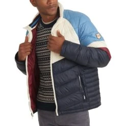 Marine Layer Zurich Colorblock Puffer - Men's 10 Marine Layer Zurich Colorblock Puffer - Men's -Chic Clothing Store BURNAVCOL D8