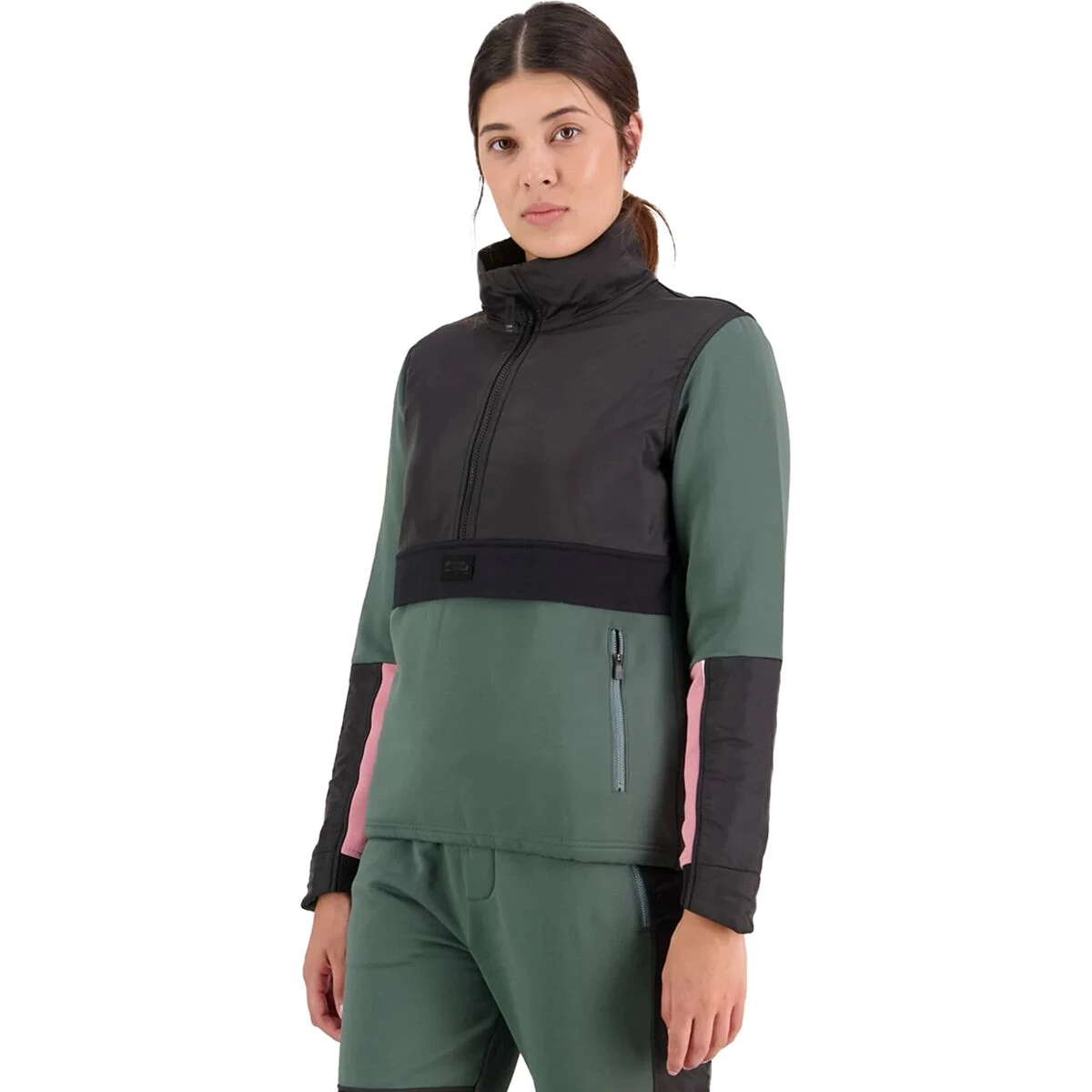 Mons Royale Decade Mid Fleece Pullover - Women's 9 Mons Royale Decade Mid Fleece Pullover - Women's - Image 7