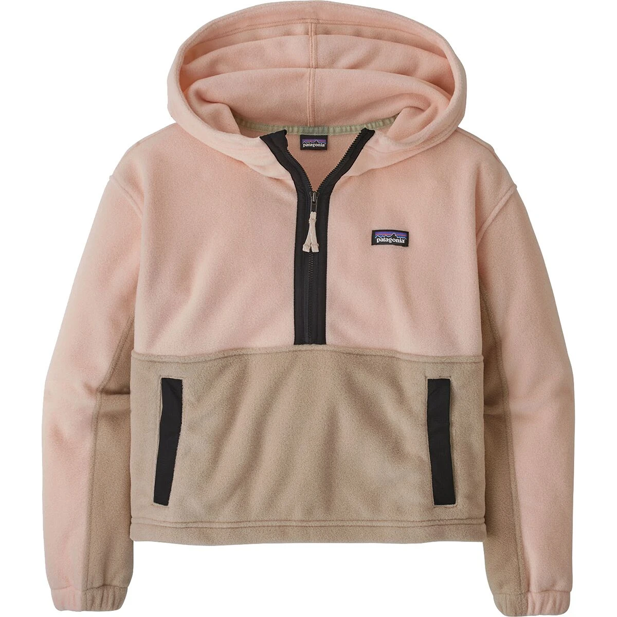 Patagonia Microdini Cropped Pullover Hoodie - Kids' 9 Patagonia Microdini Cropped Pullover Hoodie - Kids' - Image 7