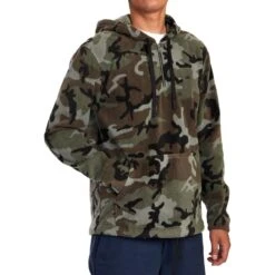 RVCA Yukon 1/4-Zip Hoodie - Men's 11 RVCA Yukon 1/4-Zip Hoodie - Men's -Chic Clothing Store CAM D3 2