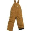 Carhartt Canvas Quilted Lined Overall Pant - Toddler Boys'