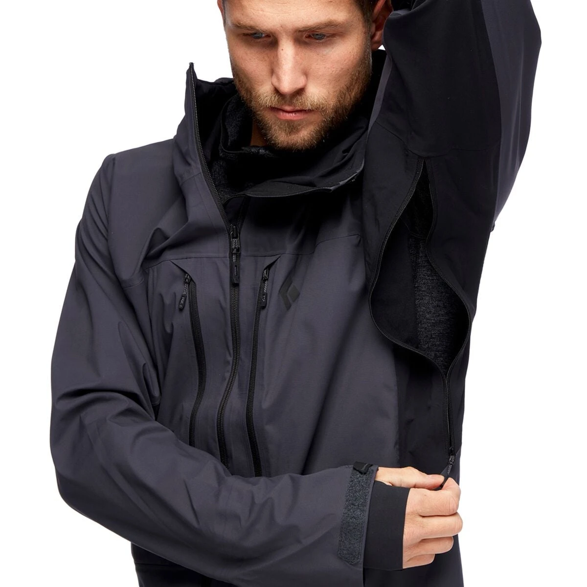 Black Diamond Dawn Patrol Hybrid Shell Jacket - Men's 11 Black Diamond Dawn Patrol Hybrid Shell Jacket - Men's - Image 9