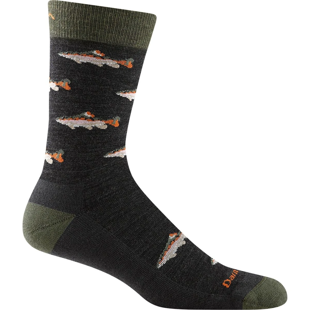Darn Tough Spey Fly Crew Lightweight Cushion Sock - Men's 9 Darn Tough Spey Fly Crew Lightweight Cushion Sock - Men's - Image 7