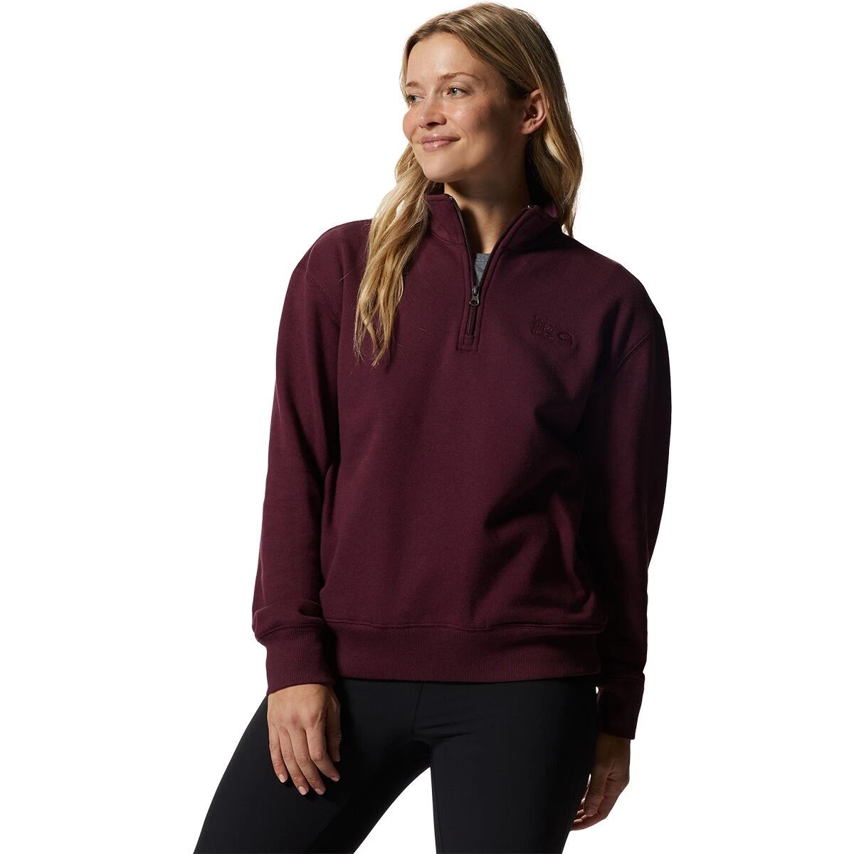 Mountain Hardwear Logo 1/4-Zip Sweatshirt - Women's 6 Mountain Hardwear Logo 1/4-Zip Sweatshirt - Women's - Image 4