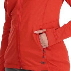 Outdoor Research Vigor Full Zip Hooded Jacket - Women's 17 Outdoor Research Vigor Full Zip Hooded Jacket - Women's -Chic Clothing Store CRA D3