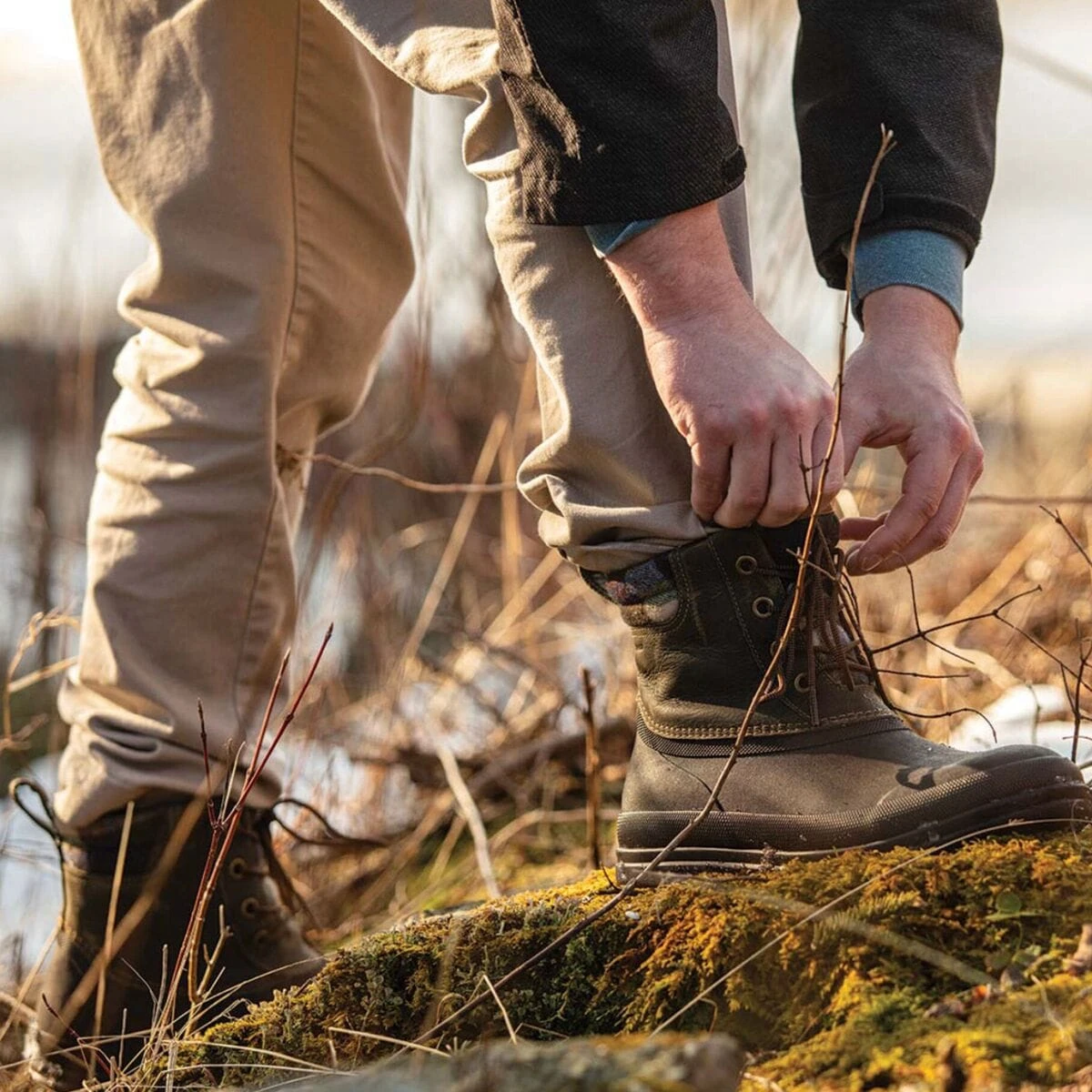 Muck Boots Originals Leather Duck Lace Boot - Men's 9 Muck Boots Originals Leather Duck Lace Boot - Men's - Image 7