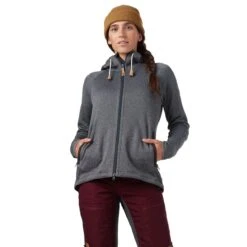 Fjallraven Ovik Fleece Hooded Jacket - Women's -Chic Clothing Store DARGRE