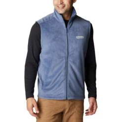 Columbia Steens Mountain Fleece Vest - Men's -Chic Clothing Store DARMOU