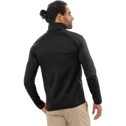 Salomon Essential Warm 1/2-Zip Mid Top - Men's 9 Salomon Essential Warm 1/2-Zip Mid Top - Men's -Chic Clothing Store DEEBLA D1