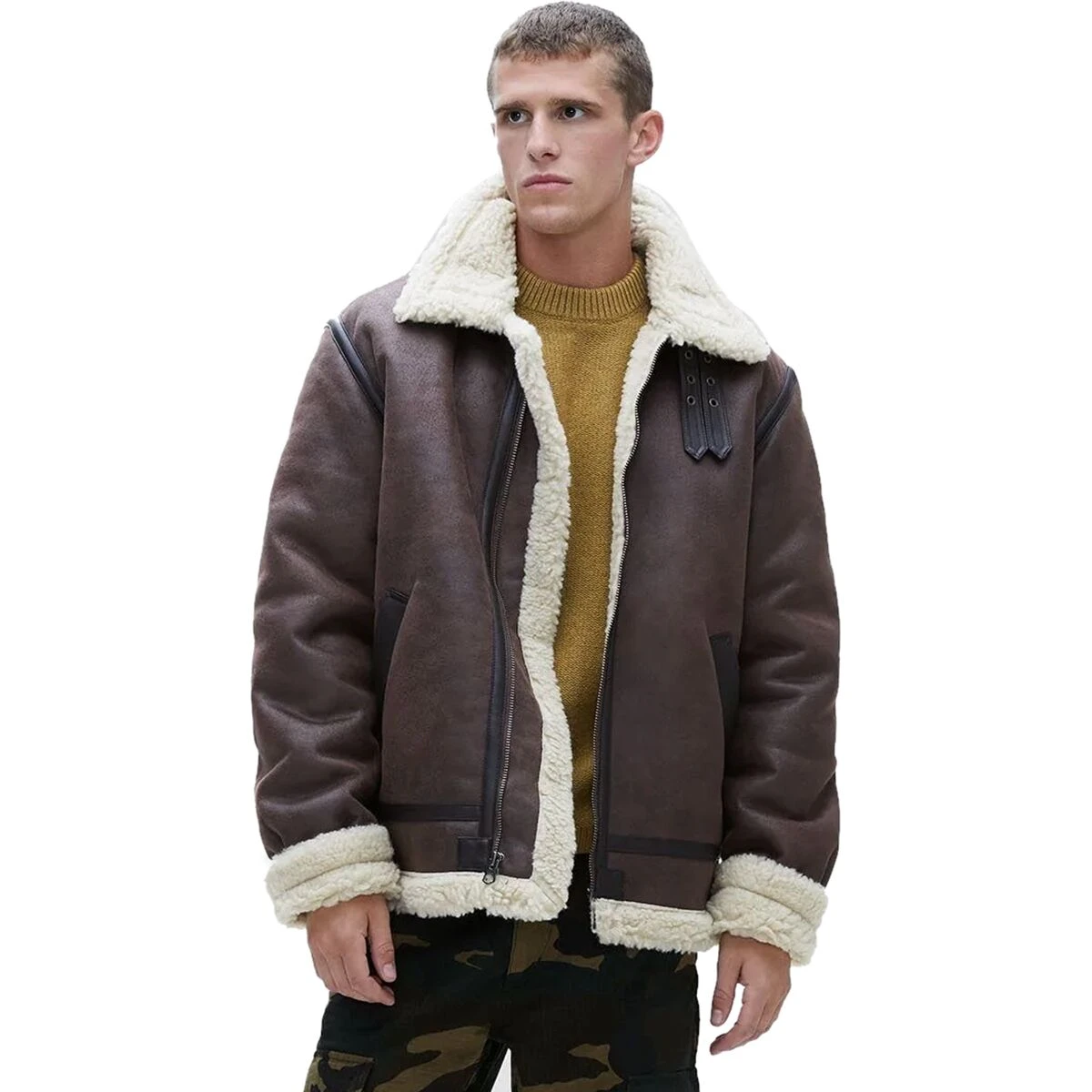 Alpha Industries B-3 Sherpa Mod Jacket - Men's 6 Alpha Industries B-3 Sherpa Mod Jacket - Men's - Image 4