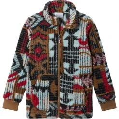 Columbia Rugged Ridge Sherpa Full-Zip Fleece Jacket - Boys' -Chic Clothing Store DELPAT