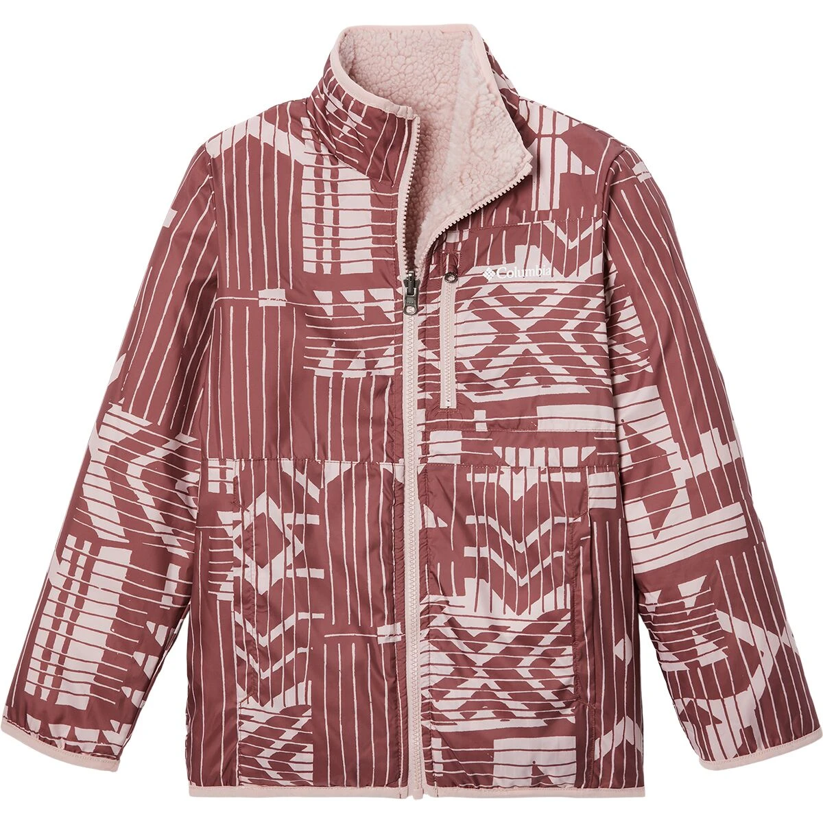 Columbia Hakatai Reversible Full-Zip Fleece - Kids' 4 Columbia Hakatai Reversible Full-Zip Fleece - Kids' - Image 2