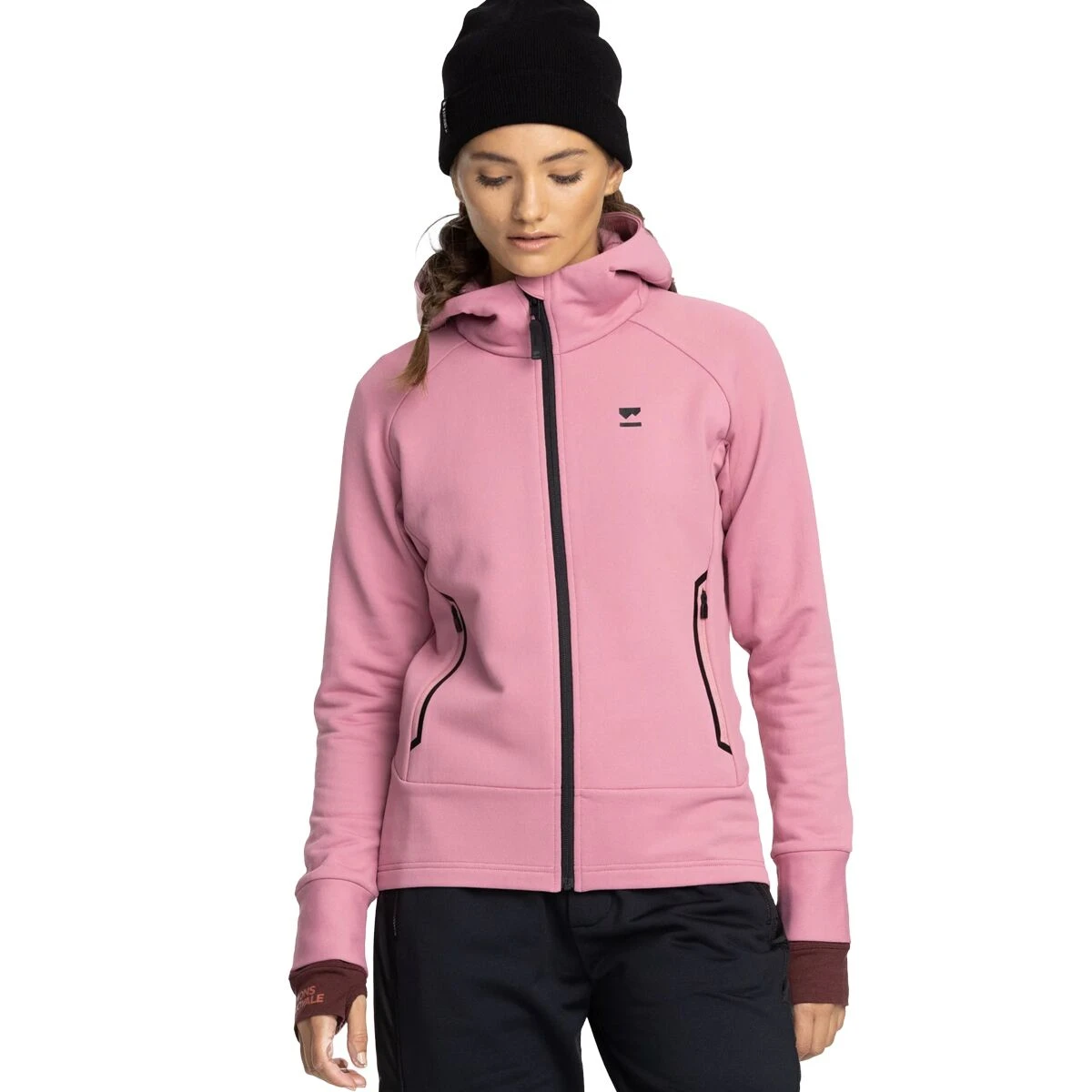 Mons Royale Nevis Wool Fleece Hooded Jacket - Women's 7 Mons Royale Nevis Wool Fleece Hooded Jacket - Women's - Image 5