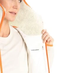 Icebreaker RealFleece High Pile Long-Sleeve Zip Hoodie - Women's -Chic Clothing Store ECHESNFL D8