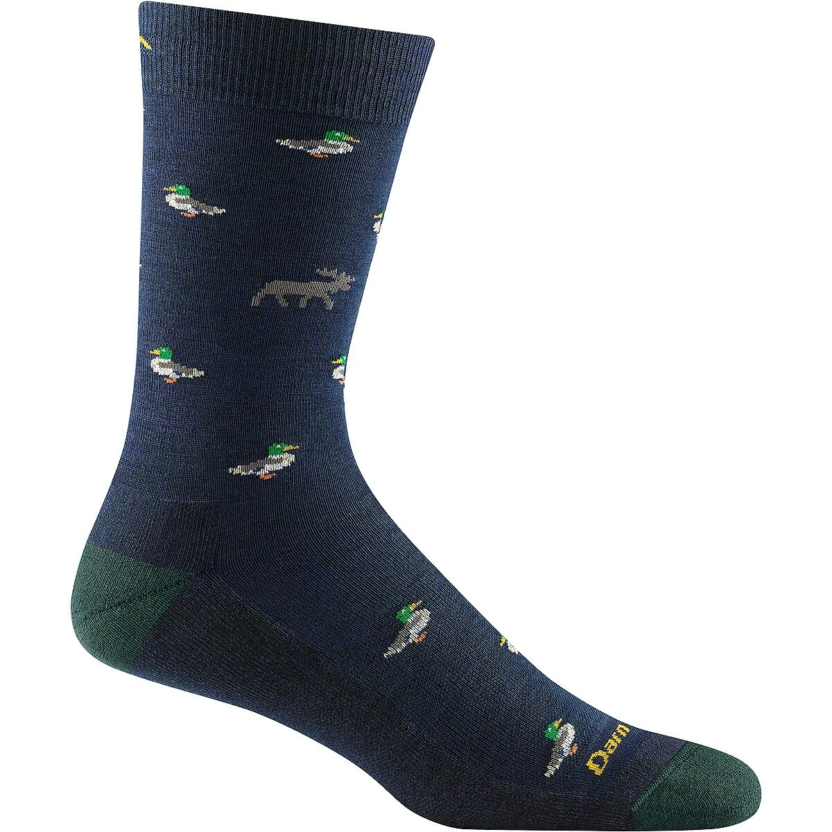 Darn Tough Duck Duck Moose Crew Light Cushion Sock 3 Darn Tough Duck Duck Moose Crew Light Cushion Sock