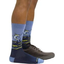 Darn Tough Tailwalker Crew Lightweight Sock - Men's 10 Darn Tough Tailwalker Crew Lightweight Sock - Men's -Chic Clothing Store ECL D1 2