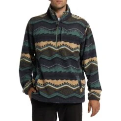 Billabong A/Div Boundary Half-Zip Mock Neck Fleece Jacket - Men's 17 Billabong A/Div Boundary Half-Zip Mock Neck Fleece Jacket - Men's -Chic Clothing Store EVE