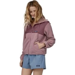 Patagonia Microdini Hooded Fleece Jacket - Women's -Chic Clothing Store EVEMAUA 1