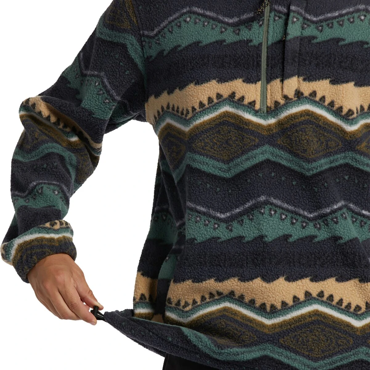 Billabong A/Div Boundary Half-Zip Mock Neck Fleece Jacket - Men's 4 Billabong A/Div Boundary Half-Zip Mock Neck Fleece Jacket - Men's - Image 2