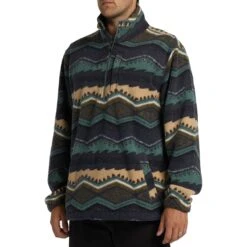 Billabong A/Div Boundary Half-Zip Mock Neck Fleece Jacket - Men's 15 Billabong A/Div Boundary Half-Zip Mock Neck Fleece Jacket - Men's -Chic Clothing Store EVE D7