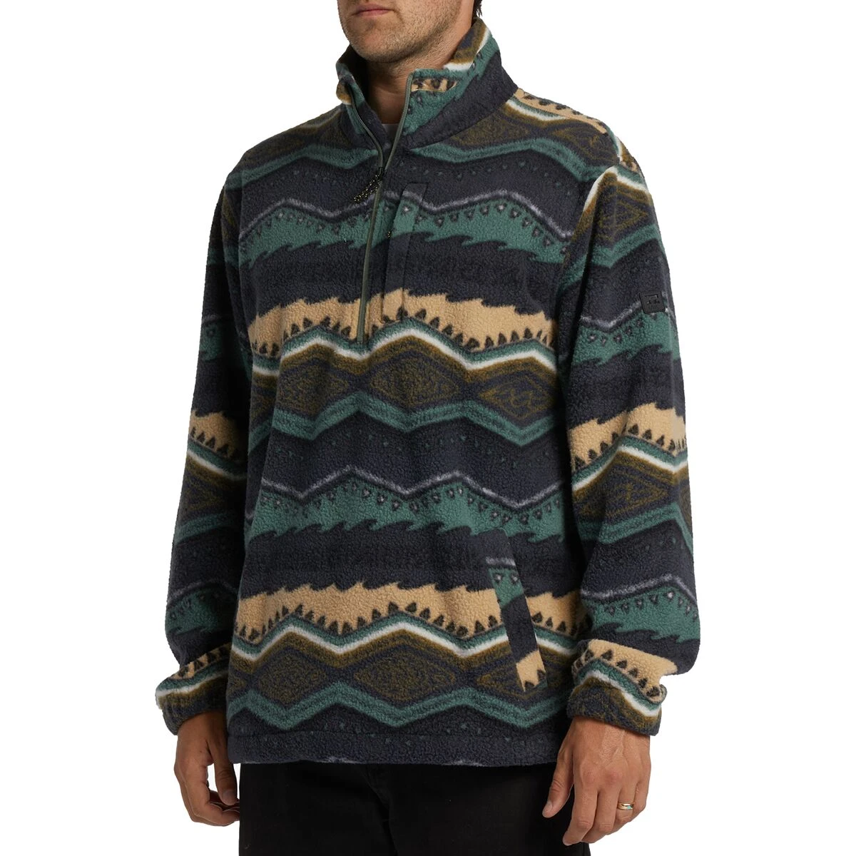 Billabong A/Div Boundary Half-Zip Mock Neck Fleece Jacket - Men's 8 Billabong A/Div Boundary Half-Zip Mock Neck Fleece Jacket - Men's - Image 6